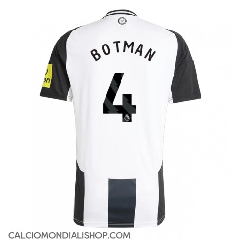 Maglie da calcio Newcastle United Sven Botman #4 Prima Maglia 2024-25 Manica Corta